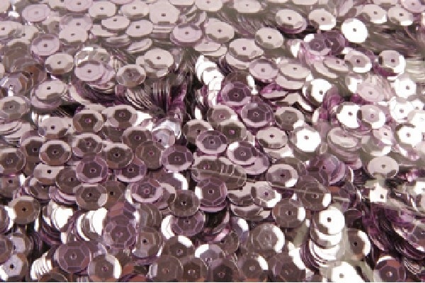 Paljetter 8mm 500g, Rosa