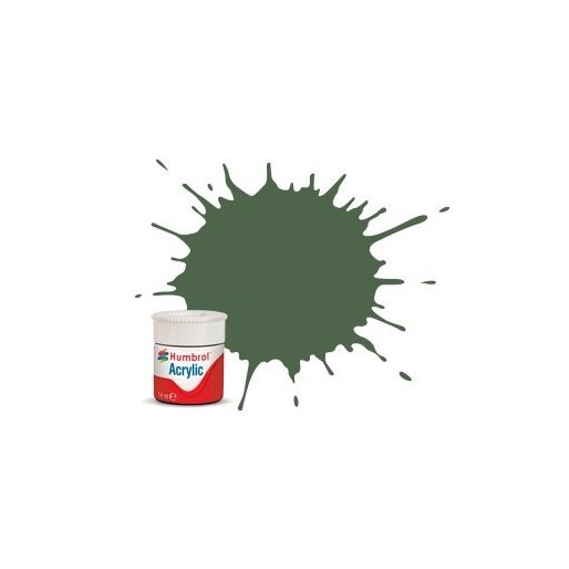 Akrylmaling 14ml lysegrøn mat - replaeced