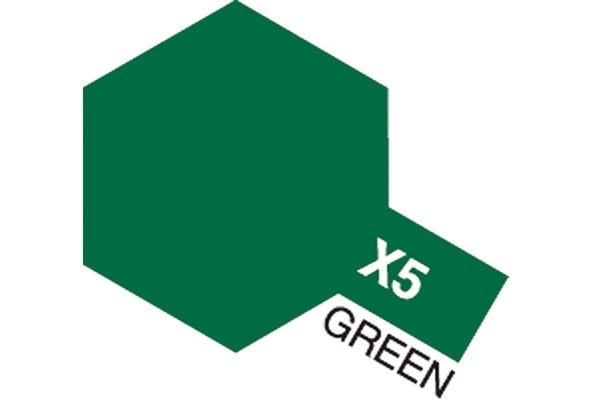 Akryl Mini X-5 Grøn