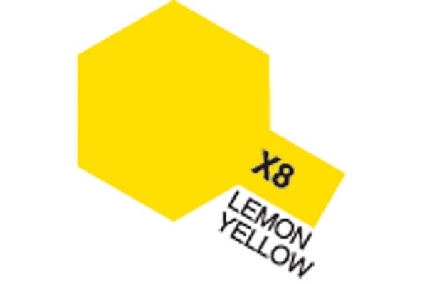 Akryl Mini X-8 Citrongul