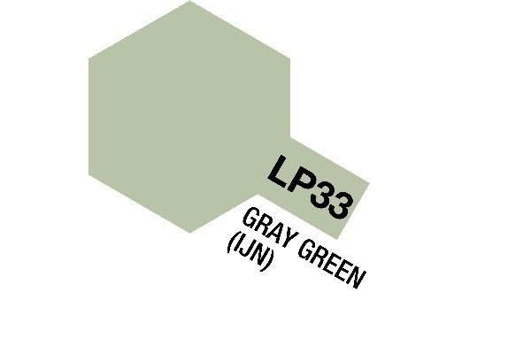 Tamiya lakmaling LP-33 grågrøn (IJN)
