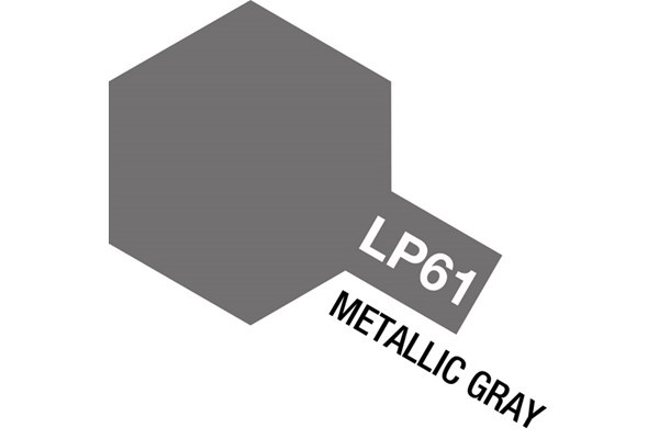 Tamiya lakkmaling LP-61 Metallic Grey