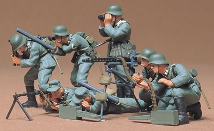 Tamiya 1/35 TYSK MASKINGEVÆRPOST