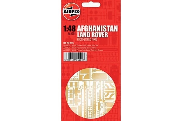 Airfix Land Rover Photo Etch Parts