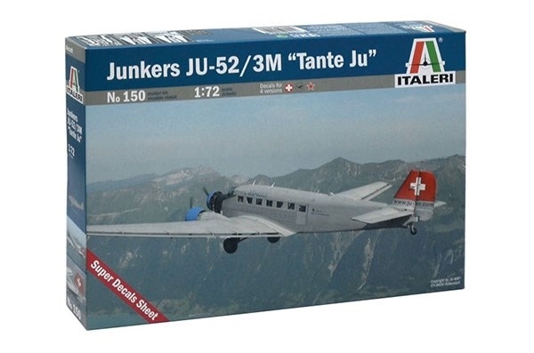 Italeri 1:72 JUNKERS JU-52 3/m 'TANTE JU