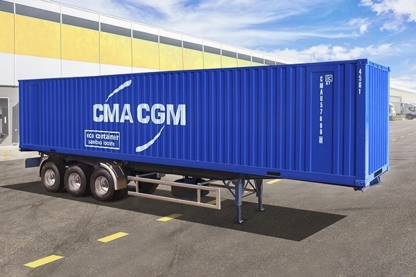 Italeri 1:24 40' Container Trailer