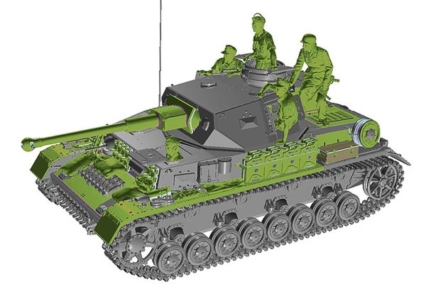 Tamiya 1/35 German Tank Panzerkampfwagen IV Ausf. G