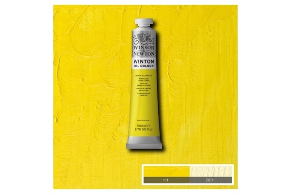 WINSOR Winton oil 200ml lemon yellow hue 346