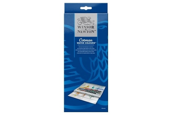 Cotman Water Colour 45x½-pan studio