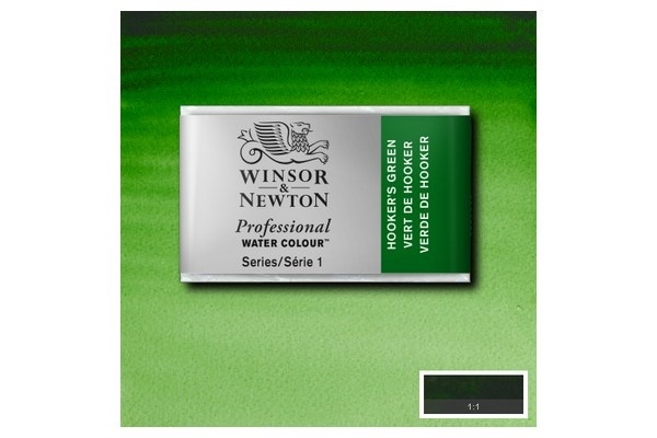 WINSOR Watercolour proff pan Hookers Green 311