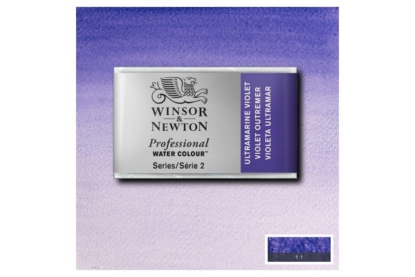 WINSOR Watercolour proff pan Ultra Violet 672