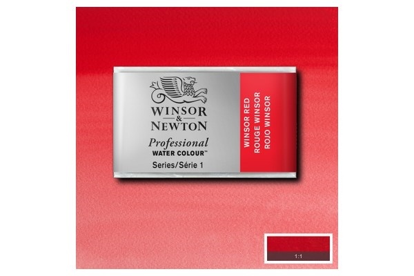 WINSOR Watercolour proff pan Winsor Red 726