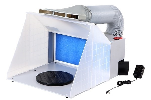 PANZAG Spray Booth incl. air hose AC100-240V PANZAG Spray Booth incl. air hose AC100-240V