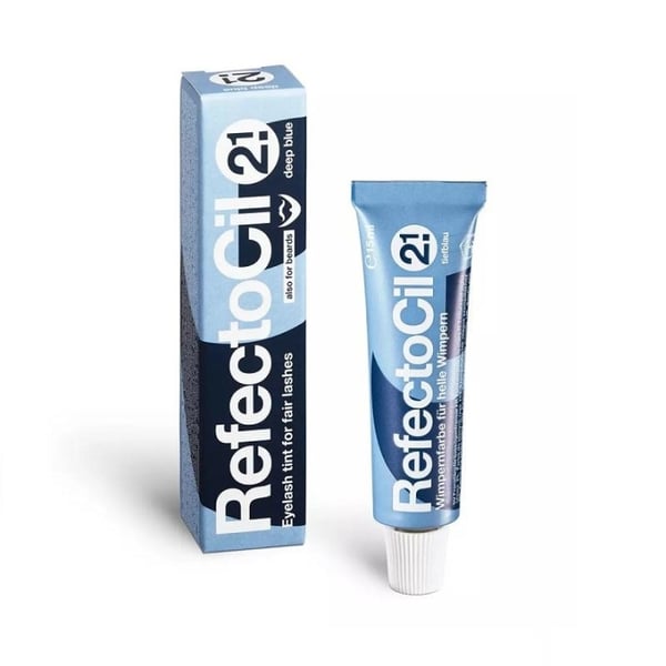 RefectoCil Øyenvippe- og øyenbrynfarge Deep Blue No. 2.1 - 15ml