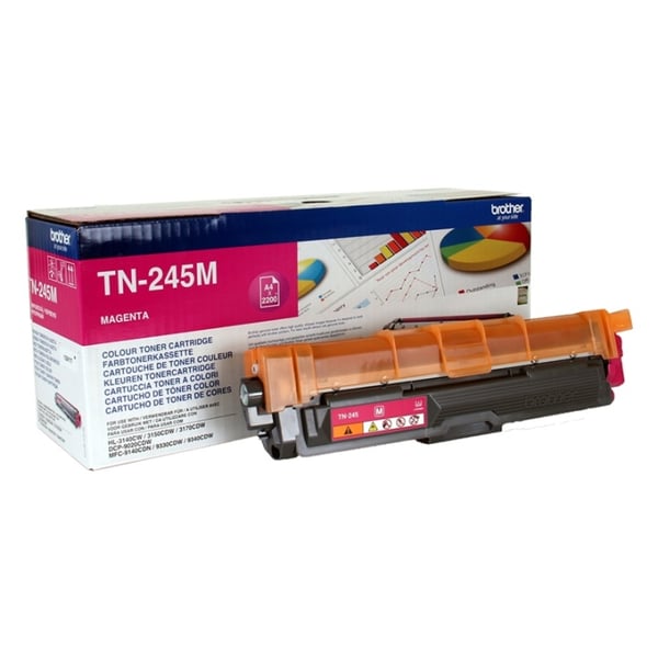 Brother TN-245M Tonerkassett 1 stk Original Magenta