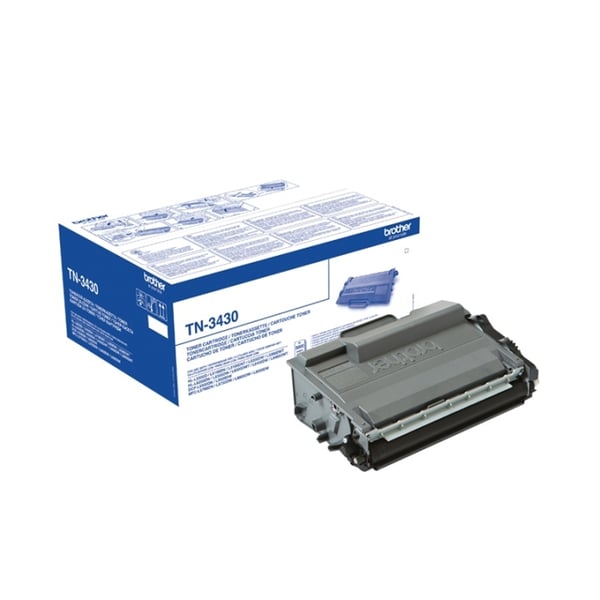 Brother TN-3430 Tonerkassett 1 stk Original svart