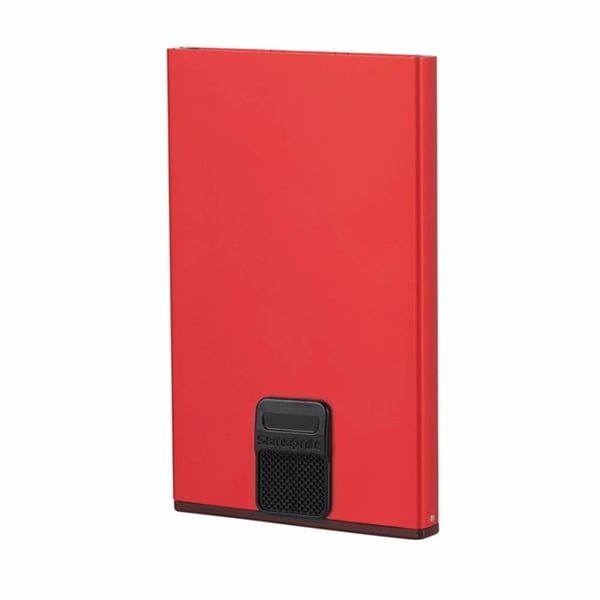 Samsonite Kortholder Wallet ALUFIT RFID Slide Alu Rød