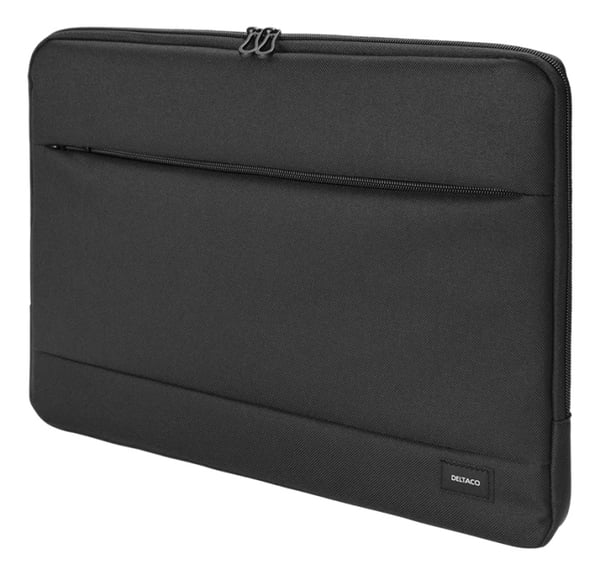 DELTACO laptop sleeve för laptopts upp till 12", svart