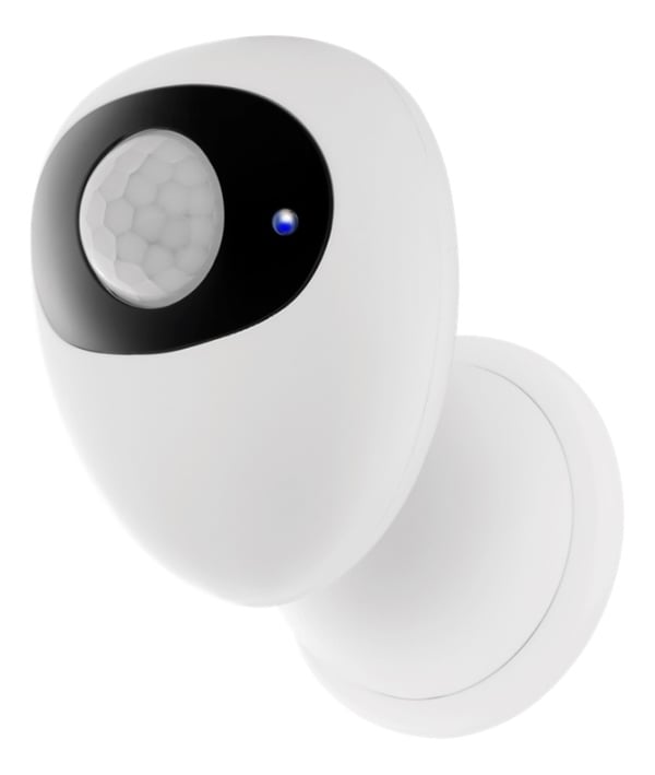 DELTACO SMART HOME Motion sensor, PIR, WiFi 2.4 GHz white/black