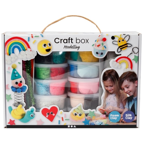 Colortime Foam Clay och Silk Clay i tema