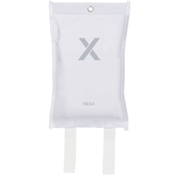 Nexa FB-120 VMD Brannteppe Silikon Hvit 120x120 cm