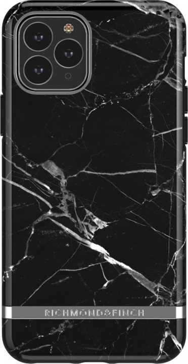 Richmond &amp; Finch iPhone 12/12 Pro Freedom -kotelo, musta marmori
