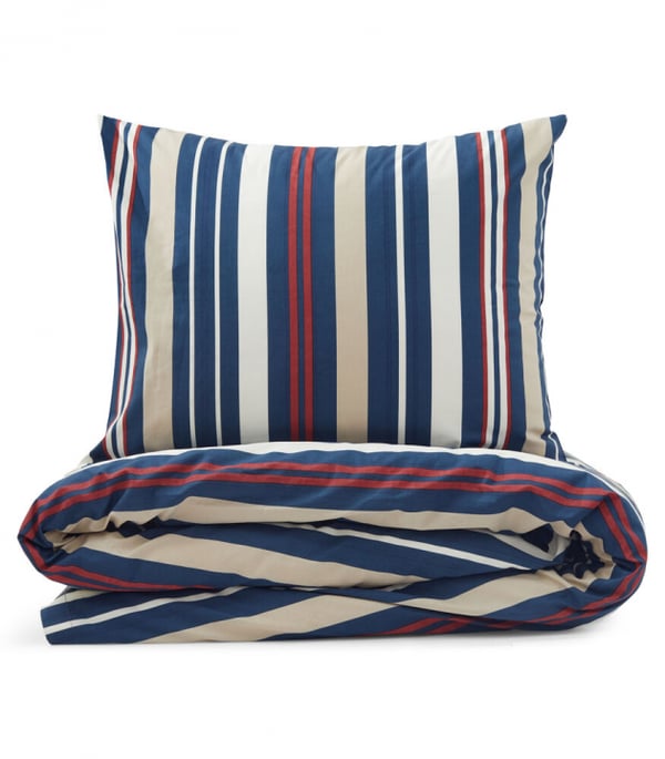 Lord Nelson Victory Sengesett Fold Percale, Blå