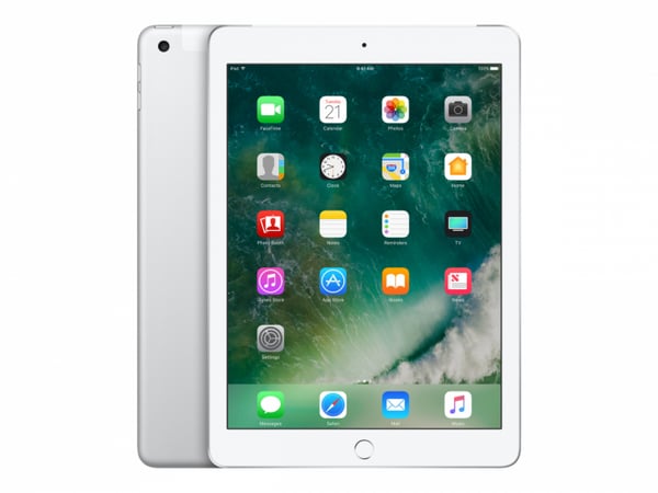 Preowned Apple Ipad 6. generation (2018) 128GB LTE Sølv Grade B