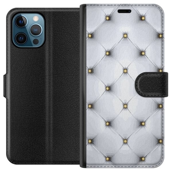 Tegnebogsetui til Apple iPhone 12 Pro Max med Luksuriøst motiv