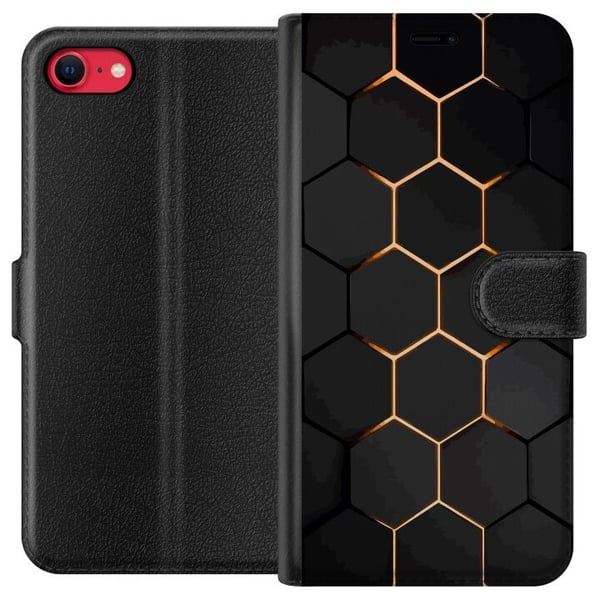 Lommeboketui til Apple iPhone 7 med Luksuriøst Mønster motiv