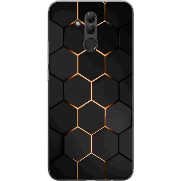 Mobildeksel til Huawei Mate 20 lite med Luksuriøst Mønster motiv