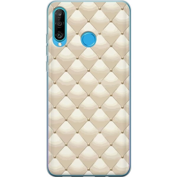 Mobildeksel til Huawei P30 lite med Gullglans motiv