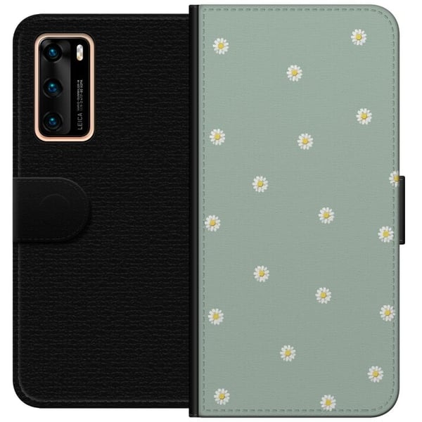 Lommeboketui til Huawei P40 med Prestekrage motiv
