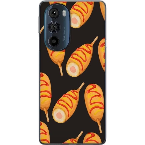 Mobilskal till Motorola Edge 30 Pro med Kycklingklubba motiv