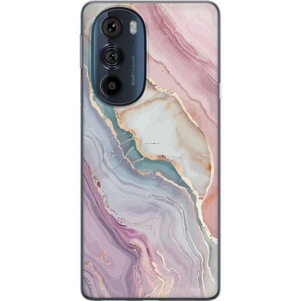 Mobildeksel til Motorola Edge 30 Pro med Marmor motiv
