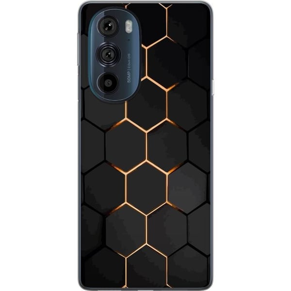 Mobilskal till Motorola Edge 30 Pro med Lyxigt Mönster motiv