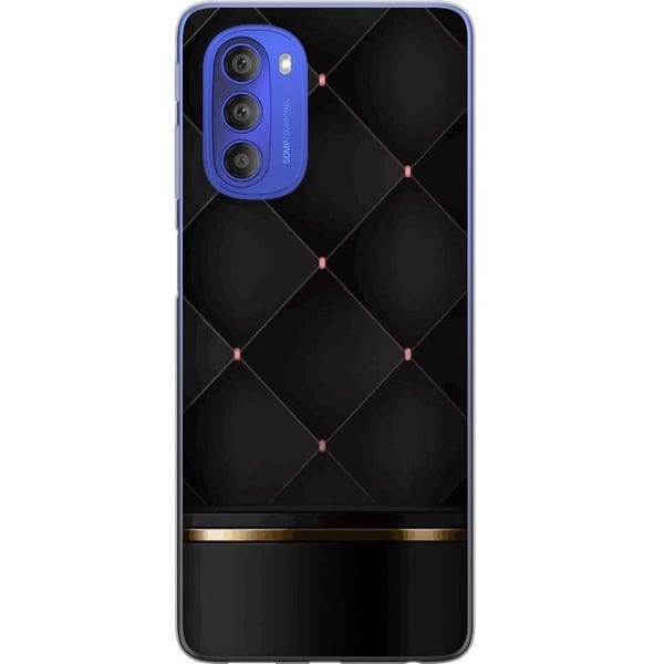 Mobildeksel til Motorola Moto G51 5G med Luksuslinje motiv