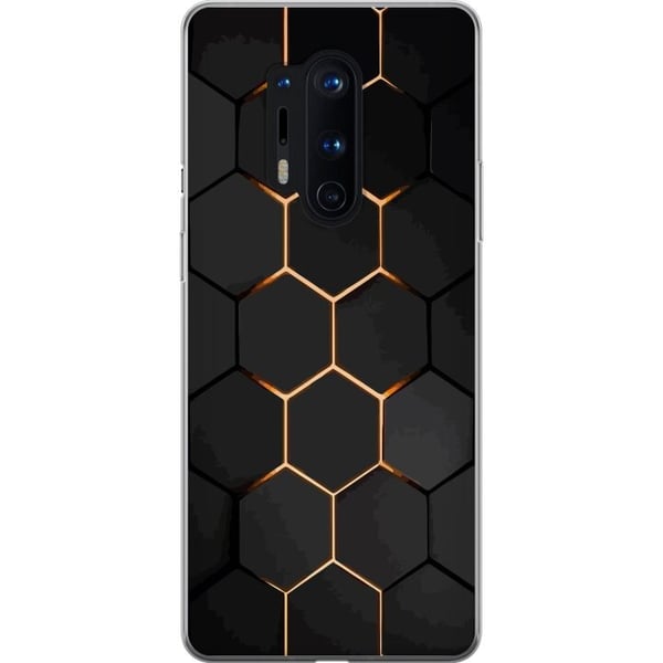 Mobildeksel til OnePlus 8 Pro med Luksuriøst Mønster motiv
