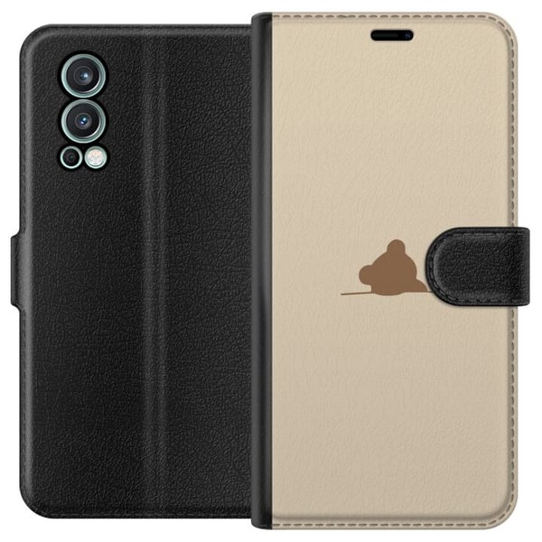 Plånboksfodral till OnePlus Nord 2 5G med Nalle motiv
