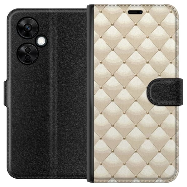 Lommeboketui til OnePlus Nord CE 3 Lite med Gullglans motiv