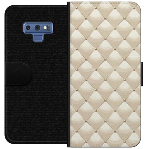 Lommeboketui til Samsung Galaxy Note9 med Gullglans motiv
