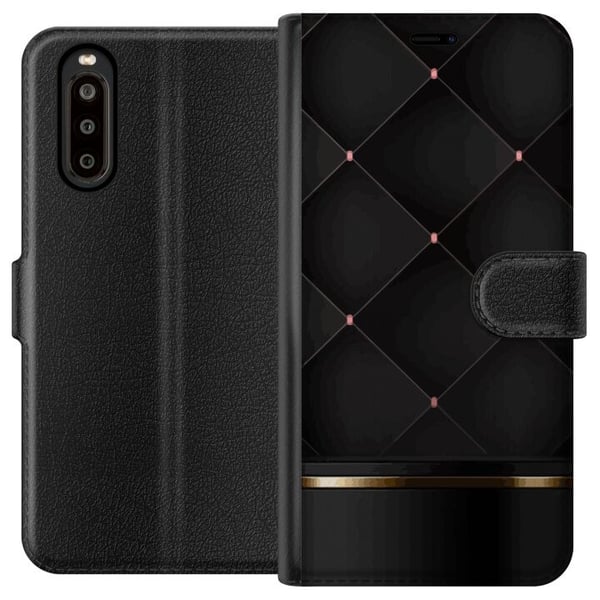 Lommeboketui til Sony Xperia 10 II med Luksuslinje motiv