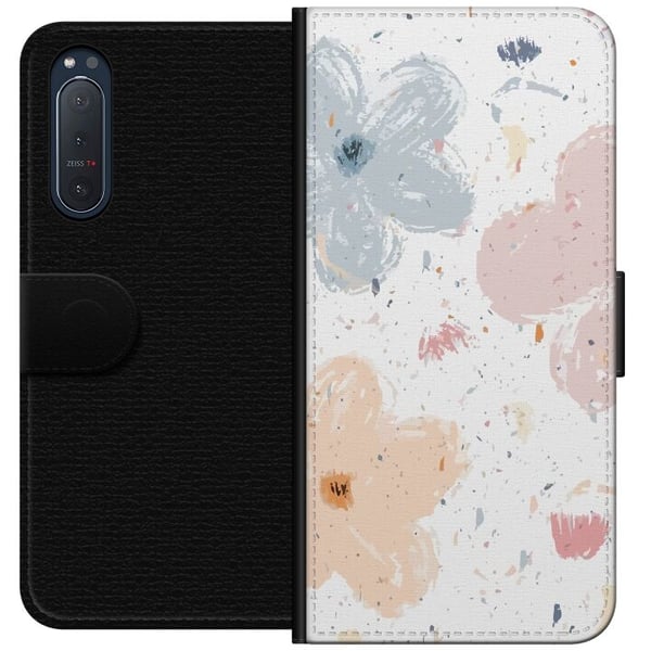 Lommeboketui til Sony Xperia 5 II med Blomster motiv