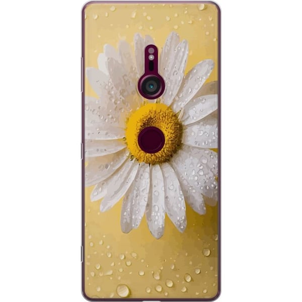 Mobildeksel til Sony Xperia XZ3 med Porselensblomst motiv