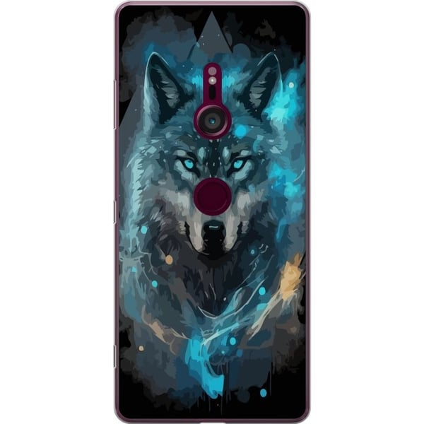 Mobildeksel til Sony Xperia XZ3 med Ulve motiv