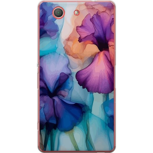 Mobilcover til Sony Xperia Z3 Compact med Magiske blomster motiv