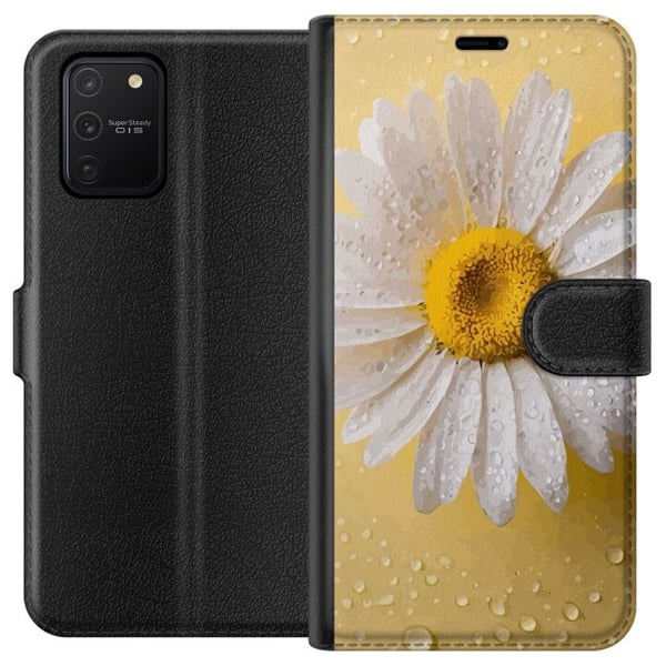 Lommeboketui til Samsung Galaxy S10 Lite med Porselensblomst motiv
