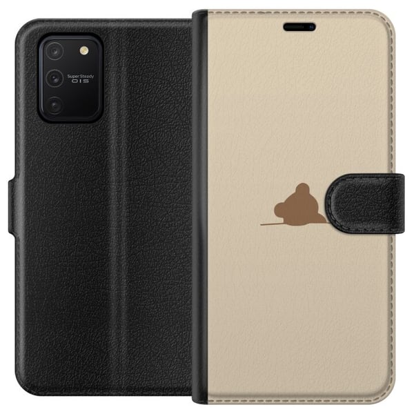 Lommeboketui til Samsung Galaxy S10 Lite med Nalle motiv