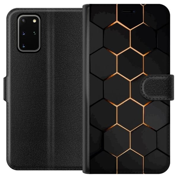 Lommeboketui til Samsung Galaxy S20+ med Luksuriøst Mønster motiv