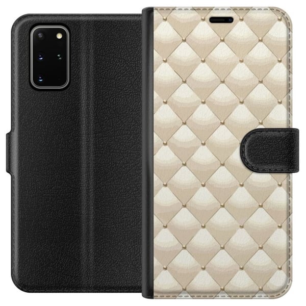 Lommeboketui til Samsung Galaxy S20+ med Gullglans motiv